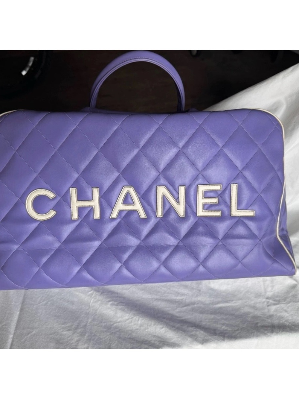 CHANEL Vintage Weekend Duffel Bag